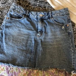 Jean skirt